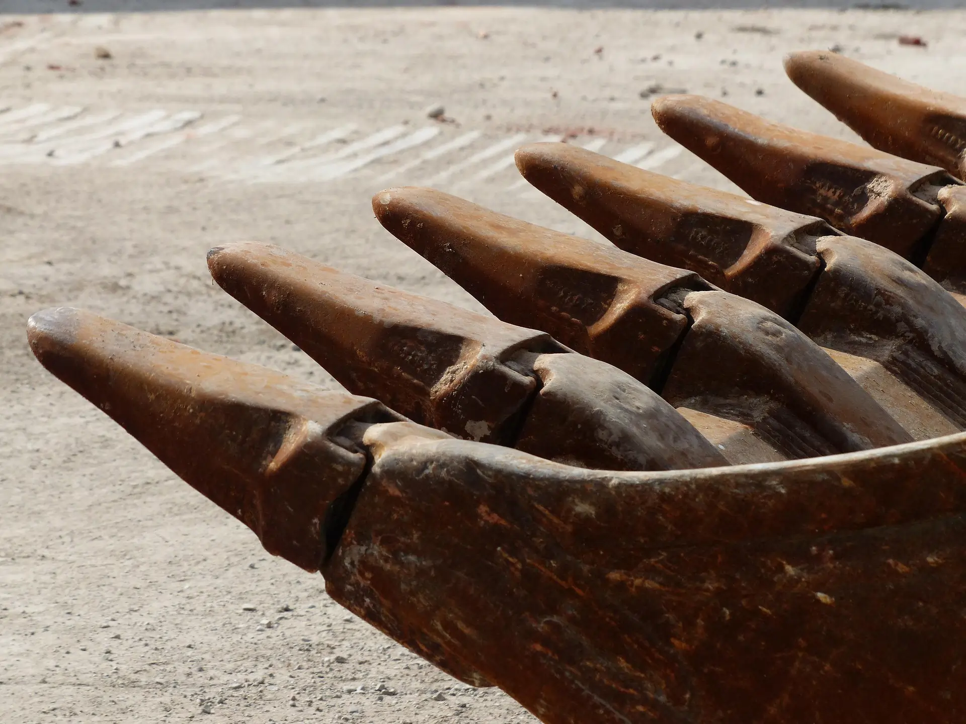 Heavy equipment detail